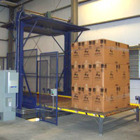photo of freight lift