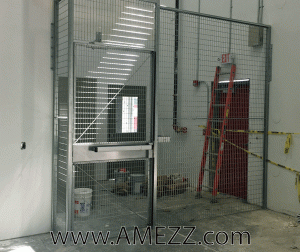 delivery driver entry cage