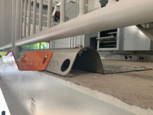 A-Mezz Extension ladder support bracket