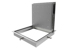 photo of standard fire rated floor hatch