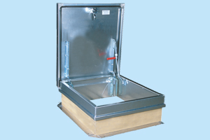 photo of a light roof hatch