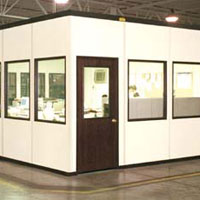 photo of in-plant, modular building